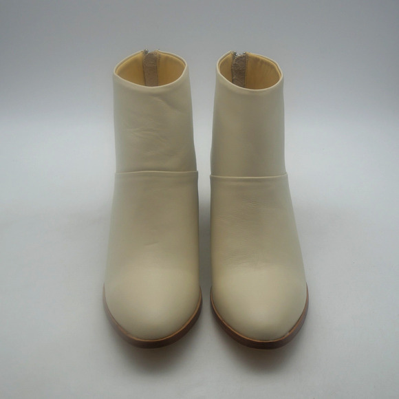 NEW Nisolo Women's 9 Dari Leather Ankle Boots Bootie Bone Cream No Box - Picture 9 of 12